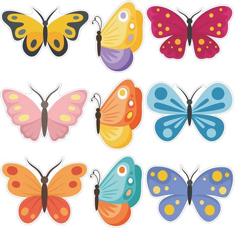 Amazon.com: Wonmon 45 PCS Butterfly Cutouts for Bulletin Board ...