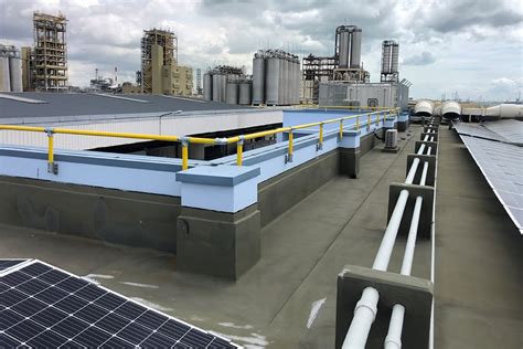 Image result for Fall Protection around Solar Panels