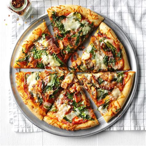 Bacon and Spinach Pizza Recipe: How to Make It