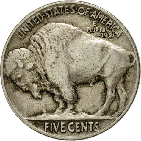 Five Cents 1920 Buffalo Nickel, Coin from United States - Online Coin Club