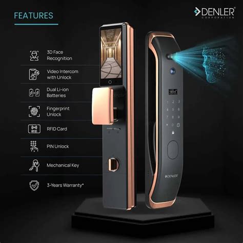 Denler L04v2 Smart Door Lock - Advanced Security Solution