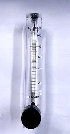 NITROGEN N2 AIR WATER ROTAMETER FLOW METER PURGE METER WITH FLOW ...