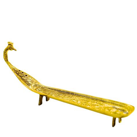 PEACOCK SHAPED AGARBATTI HOLDER – She Crafts In