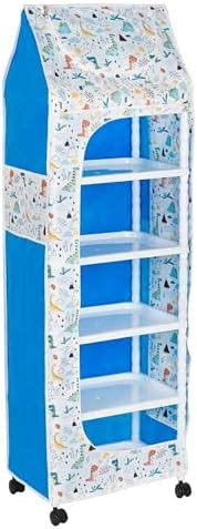 Buy FLIPZON Baby Wardrobe Plastic Multipurpose 6 Shelve, (Unbreakable ...