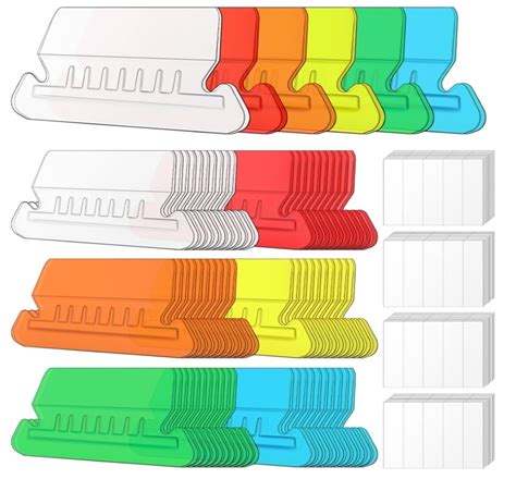 Hanging Folder Tabs and Inserts 120 PCS,Folder Labels for Organizing ...