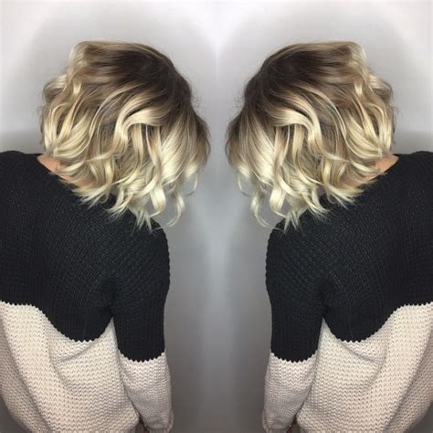 Balayage & cut by Michael in Southie, styled with wand and finished ...