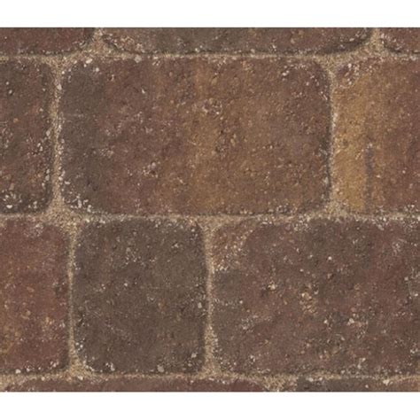 Belgard Bergerac 6-in L x 5-in W x 3-in H Harvest Blend Concrete Patio ...