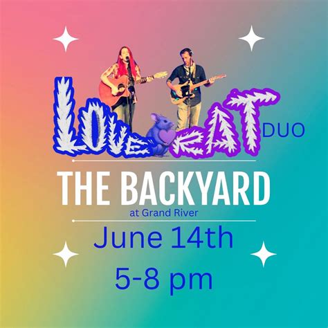 Love Rat (DUO) at the Backyard - Grand River, The Backyard, Leeds, 14 ...