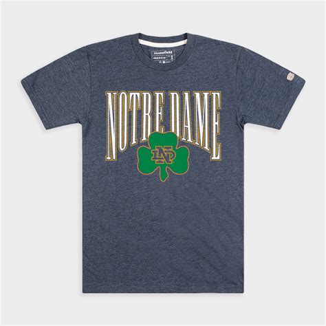 Notre Dame Fighting Irish Retro Shamrock Tee | Homefield