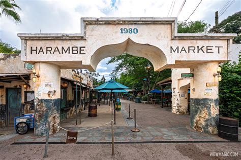 Harambe Market at Disney's Animal Kingdom Set to Reopen March 2026 ...