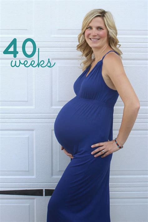 Forty Weeks Pregnant