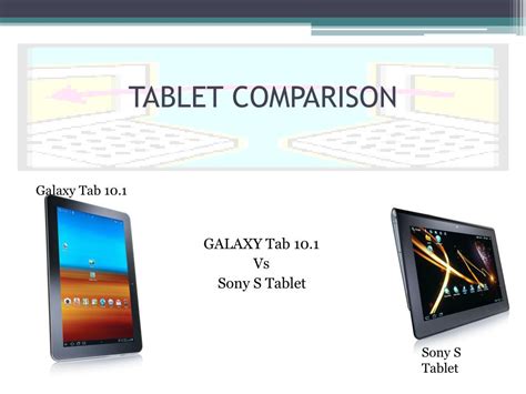 PPT - TABLET COMPARISON PowerPoint Presentation, free download - ID:1855861