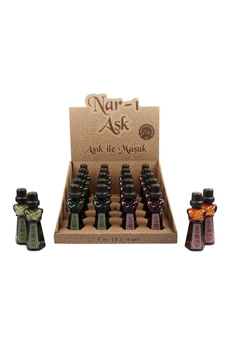 Nar-ı Aşk Parfüm Kolonya Aşık - Maşuk 80 ml Pet Şişe - 20 x 1 STD ...