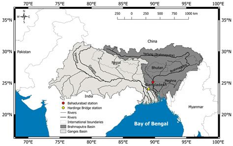 Ganges Brahmaputra Delta Map