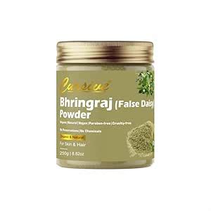 Cursive 100% Natural Organic Bhringraj Powder for Hair & Skin |Shiny ...