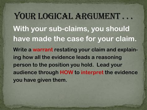 Image result for Logical Argument Example