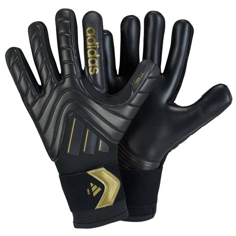 adidas Copa Goalkeeper Pro Glove (Black/Metallic Gold) - Soccer Wearhouse