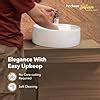 Hindware Italian Collection Solitaire Table Top Wash Basin for Bathroom ...