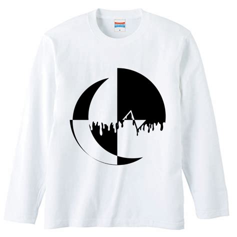 心音融解 two-tone T-shirt | 月と心音融解