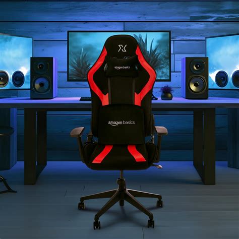 Amazon Basics Euphora Gaming Chair | Ergonomic Design | Enhanced ...