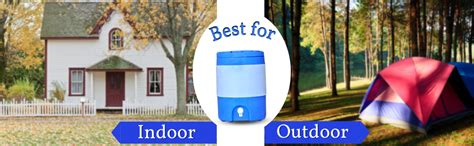 AADB PLASTIC Plastic Insulated Water Camper 20 l Cool Chilled Water ...