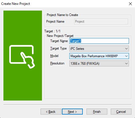 What model do we choose in Vijeo Designer for this configured iPC ...