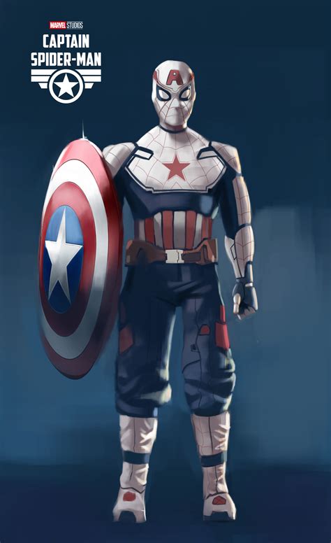 ArtStation - WHAT IF? Captain Spider-man
