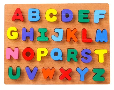 FunBlast Wooden Capital Alphabet Puzzles for Children - Montessori ...