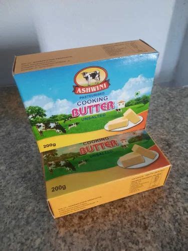 Unsalted Butter - 200g Ashwini Pasteurized Unsalted Butter Trader ...