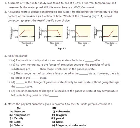 Image result for Class 9 Science Chapter 1 Important Questions