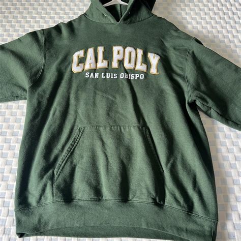 Cal Poly green hoodie - great for fall and winter... - Depop