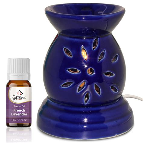 GiftCasa Electric Aroma Diffuser | Handcrafted Ceramic Aroma Oil Burner ...