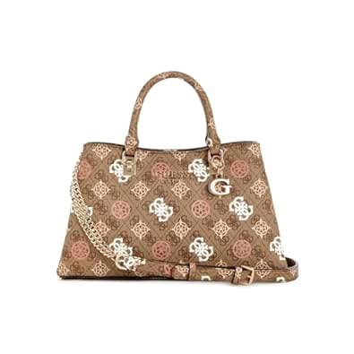 Buy GUESS Women's Multi Printed Satchel| Ladies Purse Handbags | Gift ...