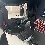 BluArmor Hs1 Helmet Bluetooth On Ear Headset, Hd Music, Calls, Voice ...