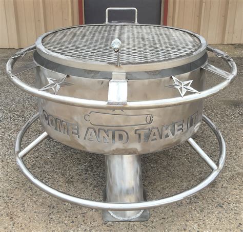 STAINLESS STEEL CUSTOM FIRE PIT | WILKE'S BADASS PITS