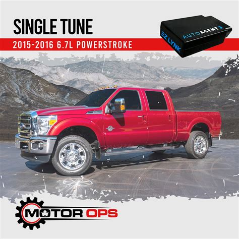5 Tune Pack 2015-2016 6.7L Powerstroke for Ez Lynk – Motor Ops