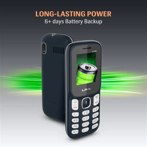 LAVA A3 Vibe DS Keypad Mobile| 1750 mAh Battery|Expandable Storage 32GB ...