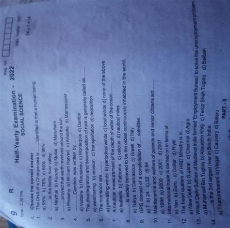 Please answer this Social Science question..... - Brainly.in