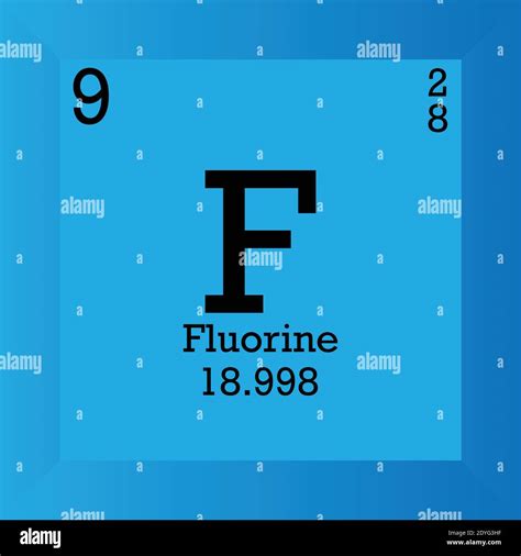 Fluorine atom hi-res stock photography and images - Alamy