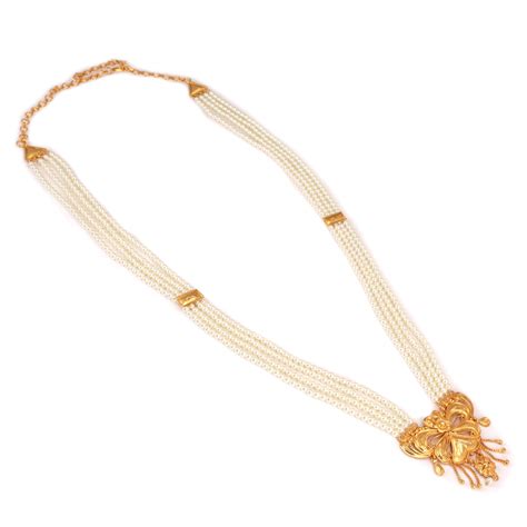 Sumani-White Beaded Sitahar Set