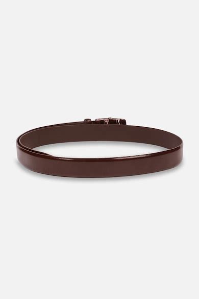 Buy Men Brown Solid Genuine Leather Belt Online - 39965143 | Peter England