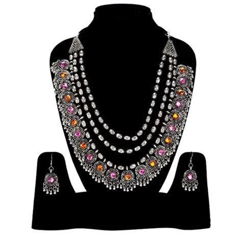 Lightweight oxidised silver necklace – The Senshi World