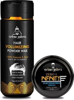 urbangabru Hair Volumizing Powder (10 Gram) + Infinity Hair Wax for ...