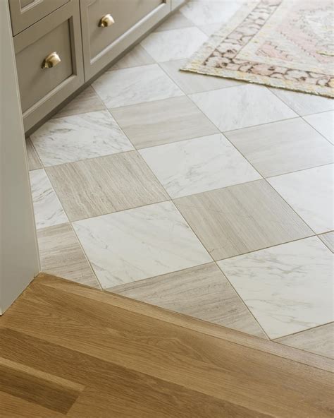 Laundry Room Checkerboard Tile Ideas | Laundry room flooring, House ...