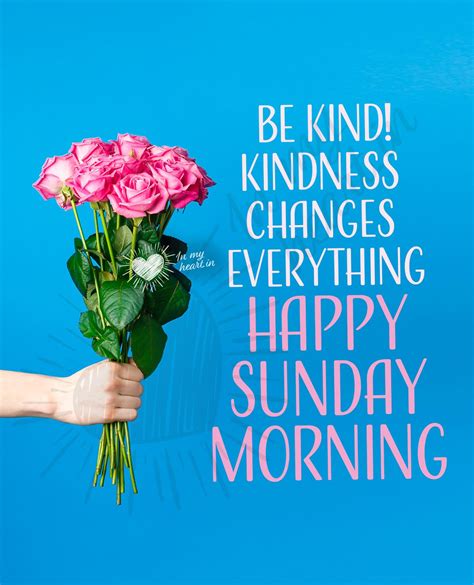 💖 Happy Sunday Morning! Images and Quotes for FREE