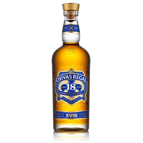 Chivas Regal 18 Year Old Blended Scotch Whisky 700mL Bottle - Web ...