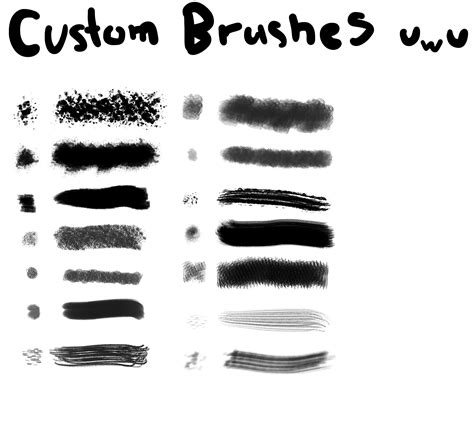 Custom Brushes Photoshop at John Heidt blog