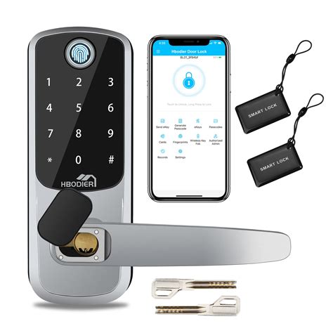 Security Smart Lock Keyless Entry Door Lock, Door Lock with Keypad ...