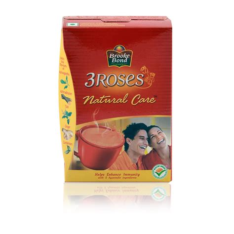 Brooke Bond 3 Roses Natural Care Dust Tea, 250g : Amazon.in: Grocery ...