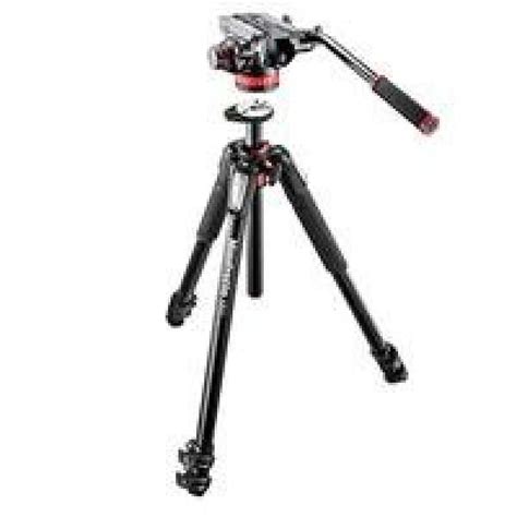 Manfrotto MT055XPRO3 Tripod (With MVH502AH Video Head) Price in India ...